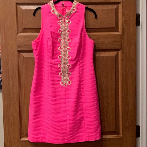Pink Alexa Shift Dress Lilly Pulitzer Lily Pulitzer Alexa Shift